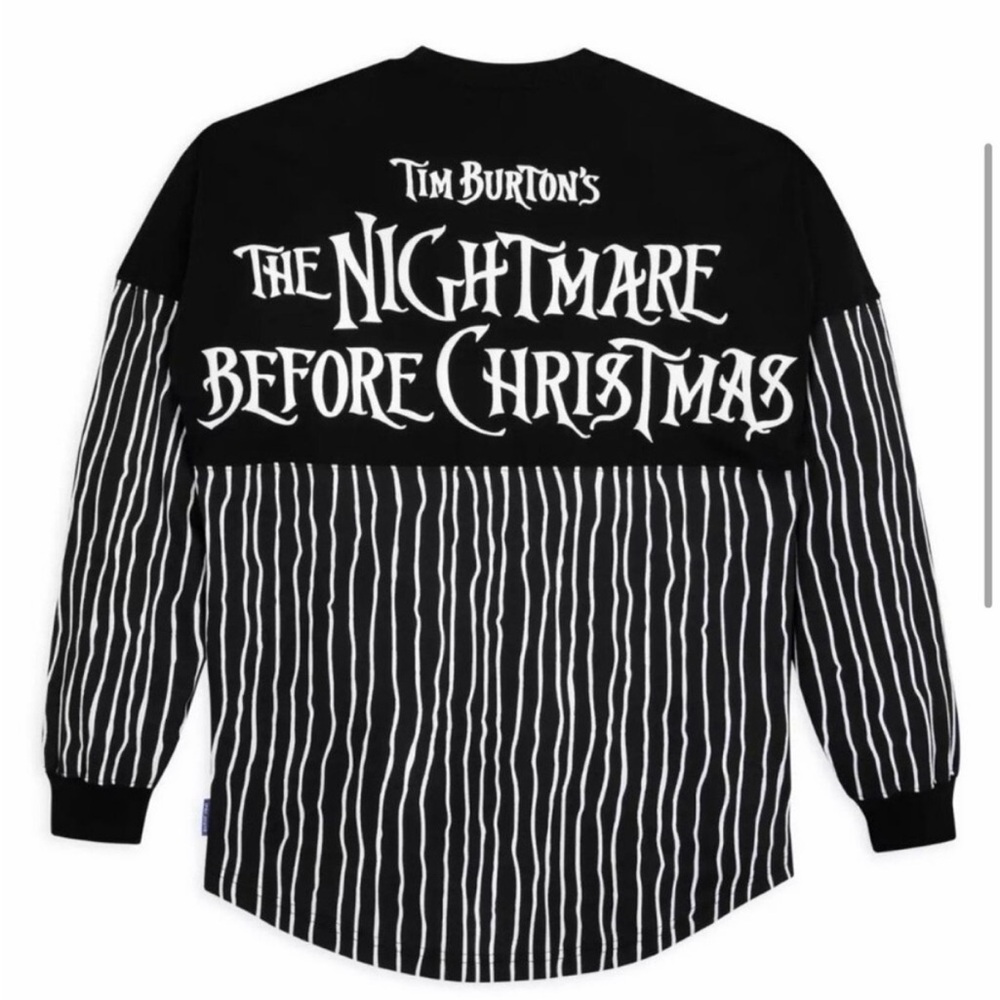 NWT Jack & Sally Nightmare Before Christmas Spirit Jersey Size M